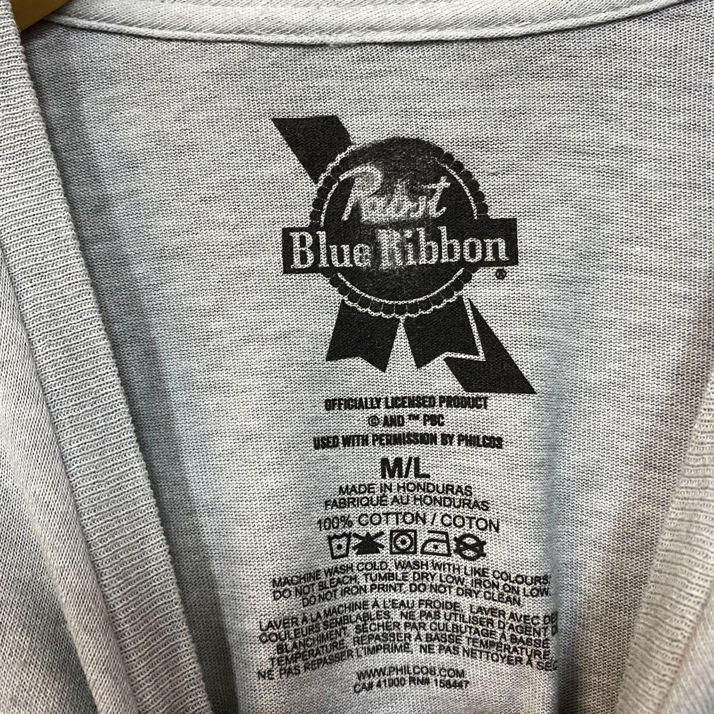 Pabst Blue Ribbon Supercool Man Retro T-Shirt M/L