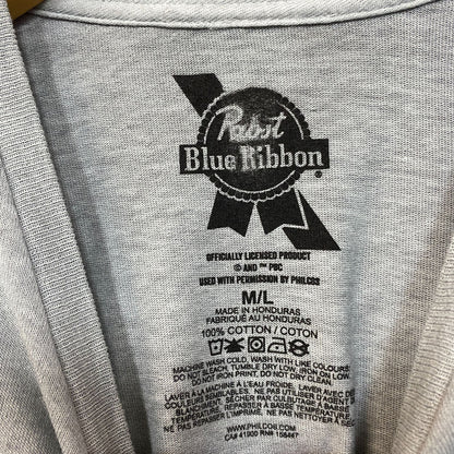 Pabst Blue Ribbon Supercool Man Retro T-Shirt M/L
