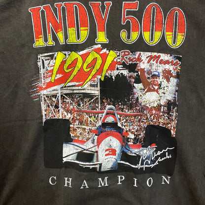 1991 Indy 500 Champion Rick Mears T-Shirt 2XL