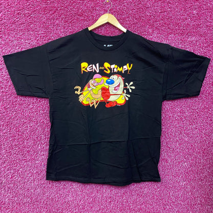 Nickelodeon Ren and Stimpy Booty Bump T-Shirt 2XL