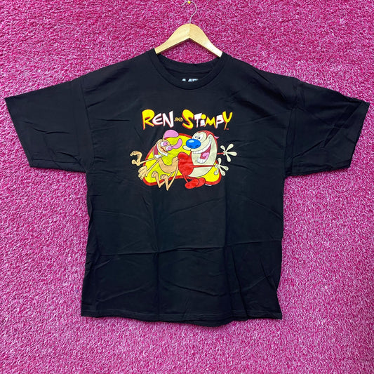 Nickelodeon Ren and Stimpy Booty Bump T-Shirt 2XL