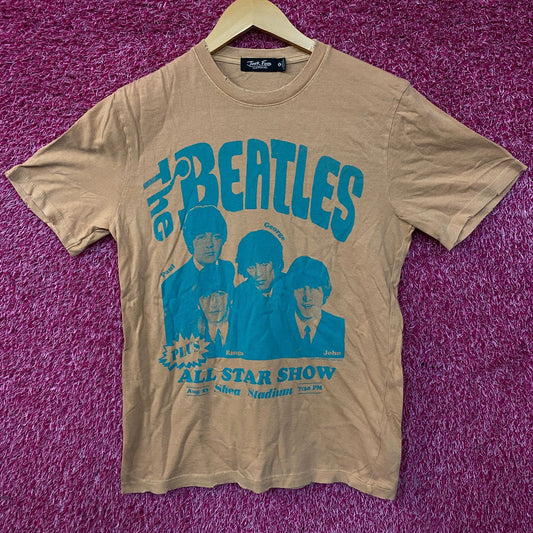 Junk Food Clothing The Beatles All-Star Show Vintage Style Tee Medium