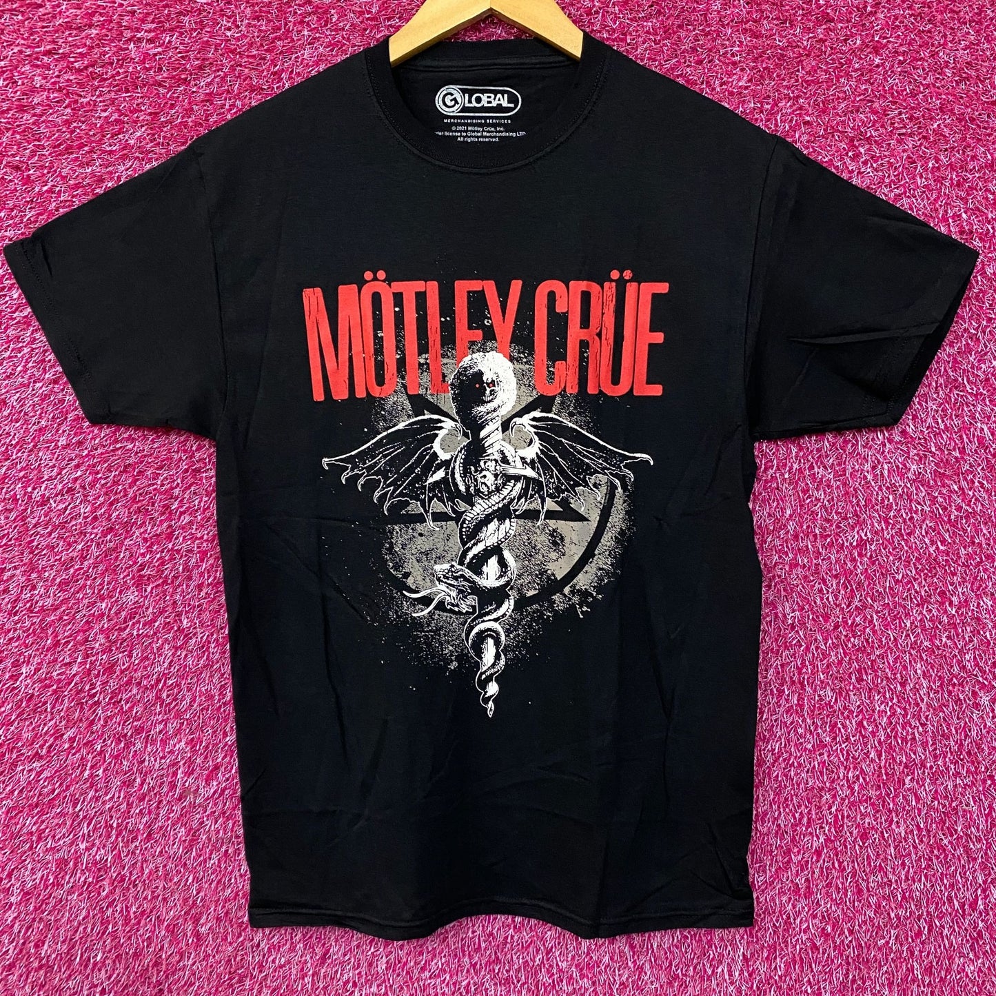Motley Crue Dr Feel Good Rock Tshirt size Medium