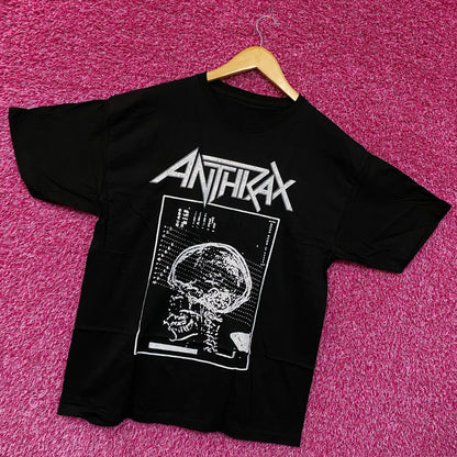 Anthrax Sound of White Noise Album Thrash Metal Band Tee large