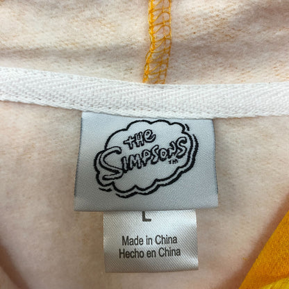 The Simpsons Krusty Burger tiedye hoodie size Large
