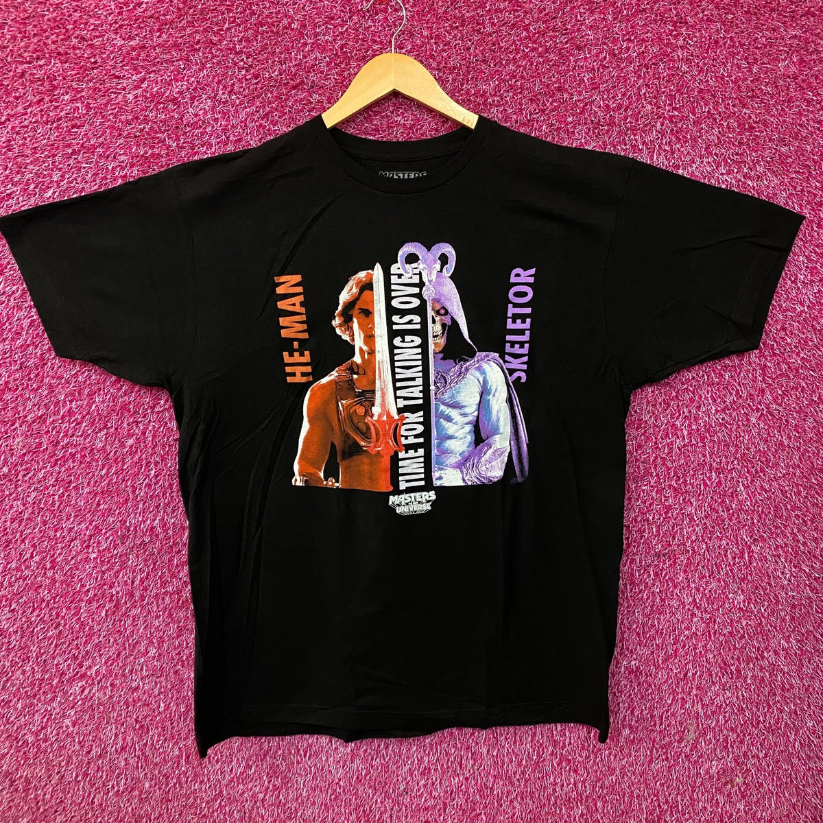 Masters of the Universe He-Man & Skeletor The Talking Is Over T-shirt XL