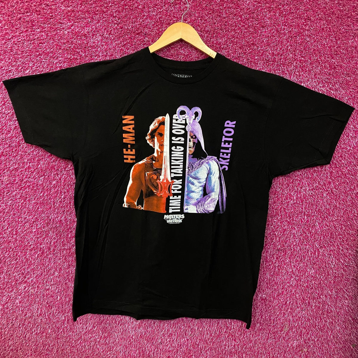 Masters of the Universe He-Man & Skeletor The Talking Is Over T-shirt XL