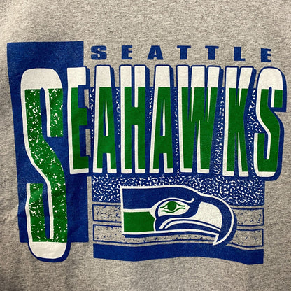 NFL Junk Food Seattle Seahawks Gray Tshirt Size 2XL