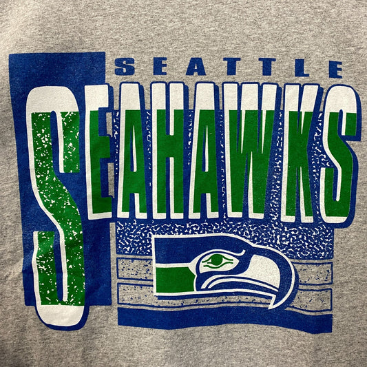 NFL Junk Food Seattle Seahawks Gray Tshirt Size 2XL