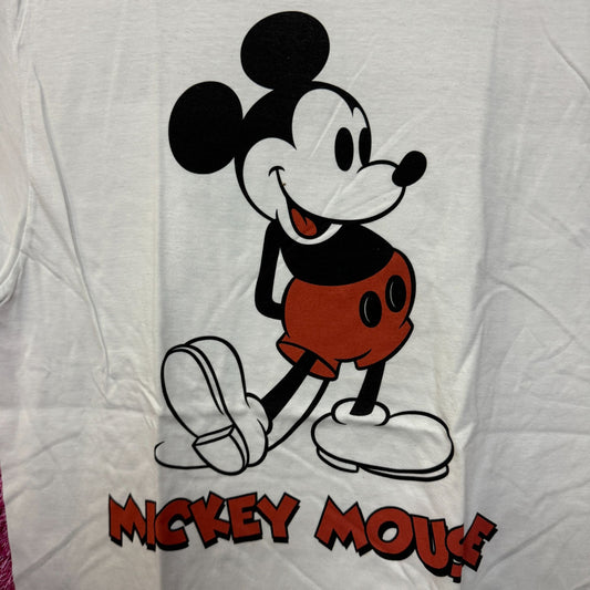 Mickey Mouse Classic Animated Pose Double-Sided Disney Tee M