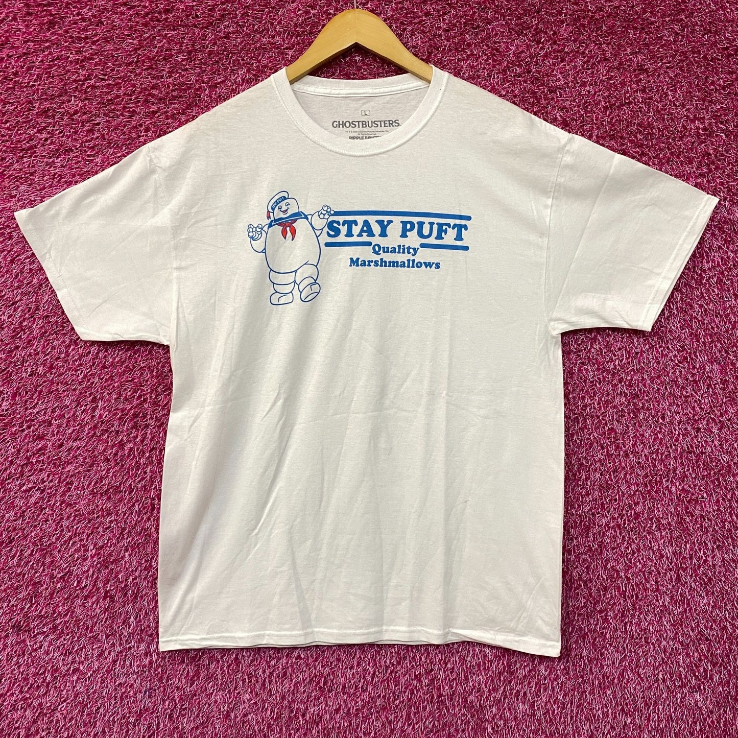 Ghostbusters Stay Puft Marshmallow Man T-Shirt Large
