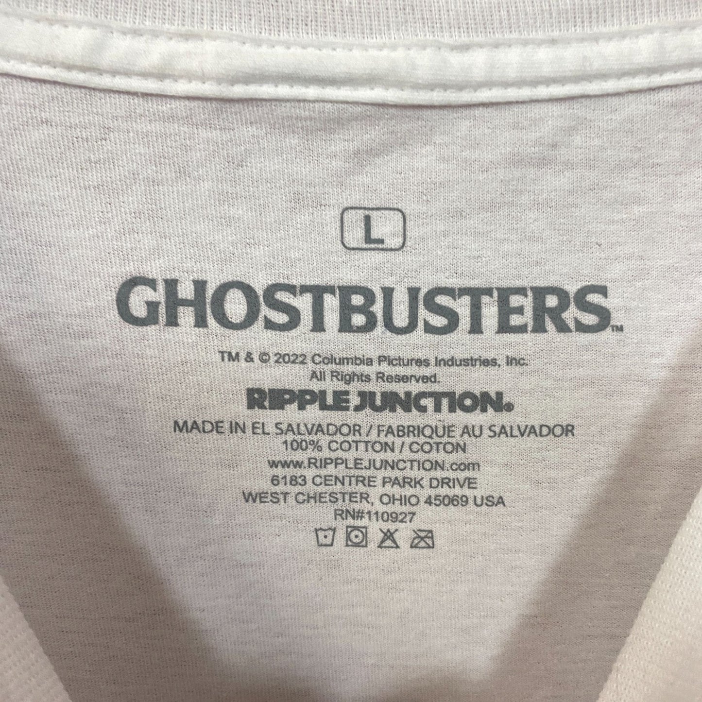 Ghostbusters Stay Puft Marshmallow Man T-Shirt Large