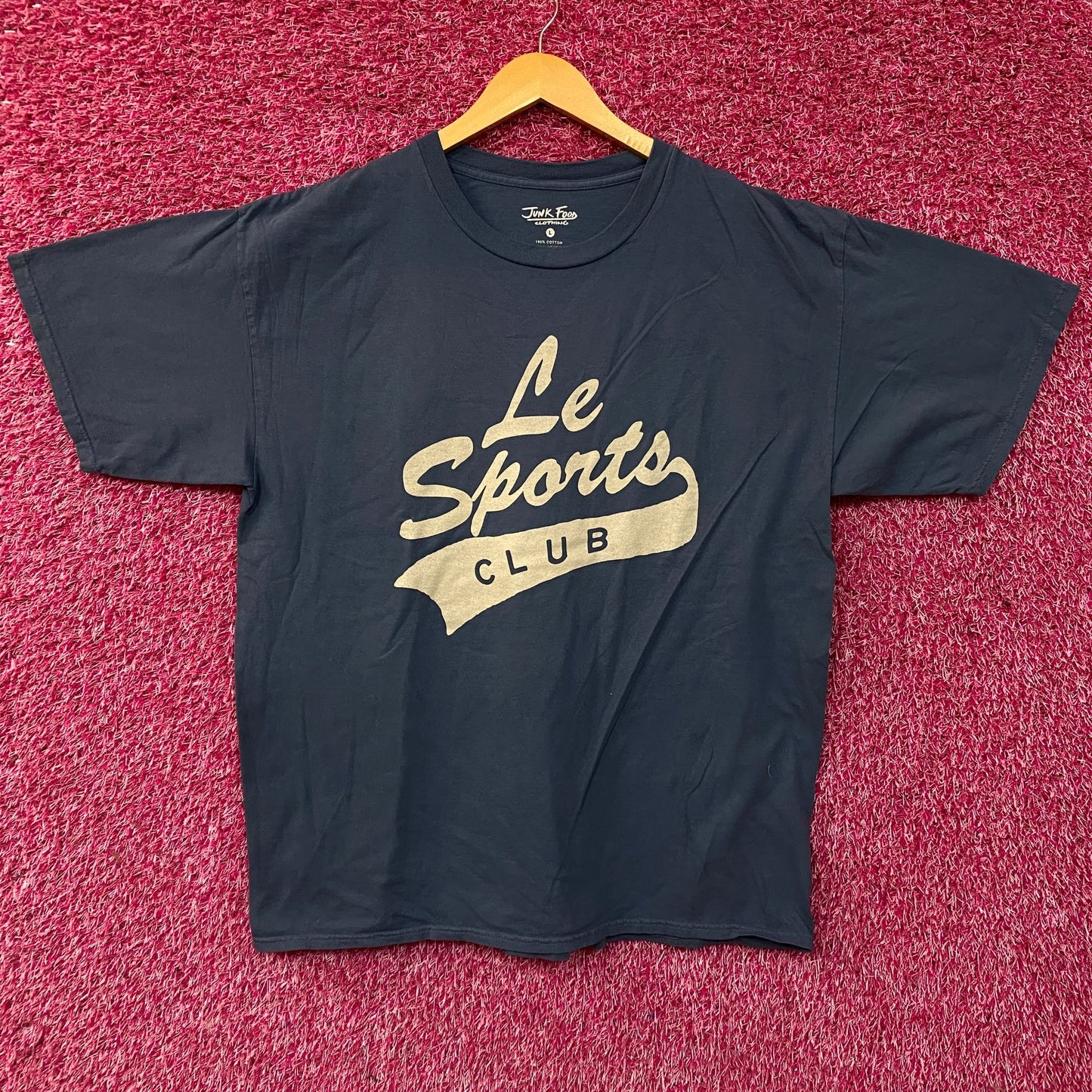 Junk Food Le Sports Club Flea Market Graphic Tee Large