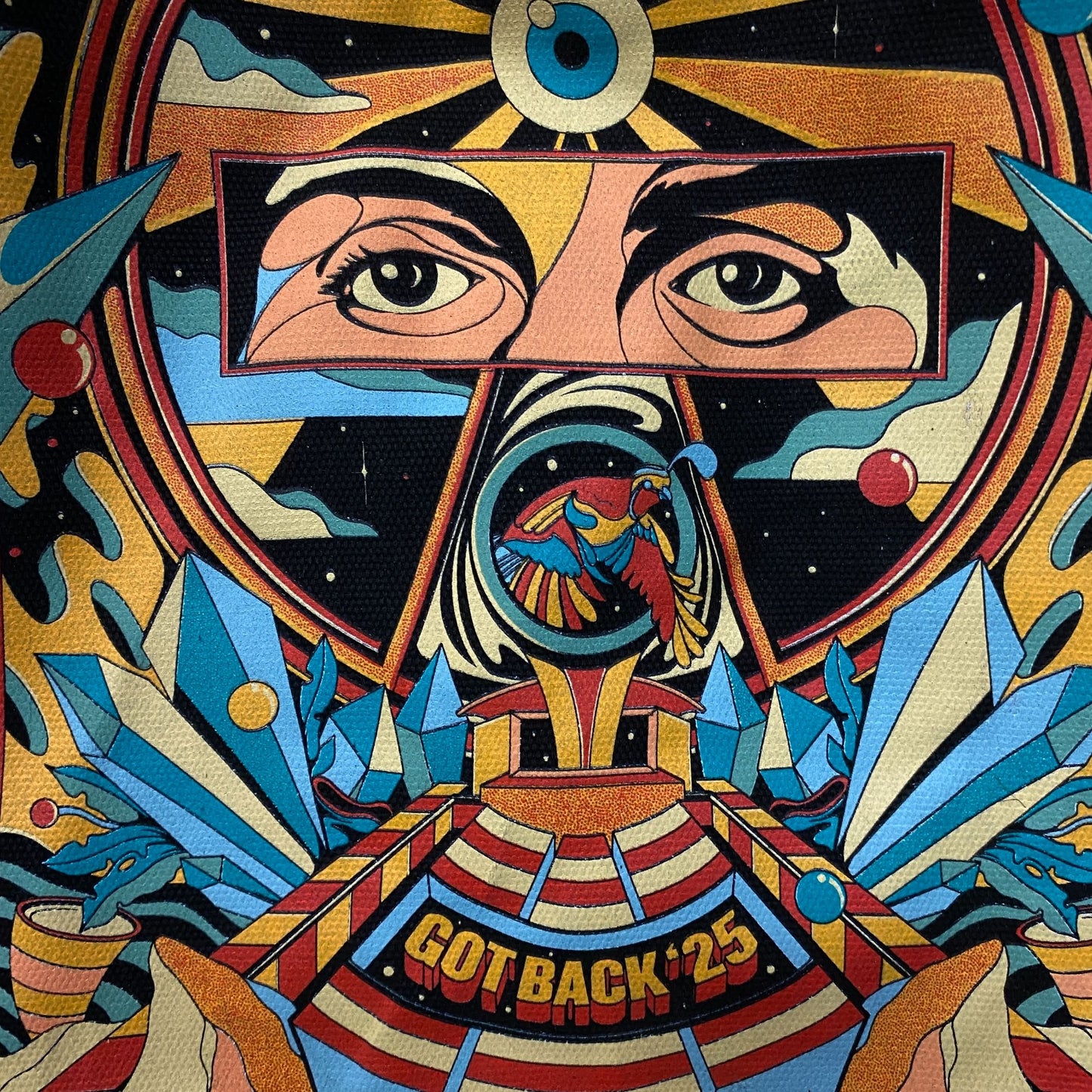 Paul McCartney Got Back 2025 Santa Barbara Event Tote Bag