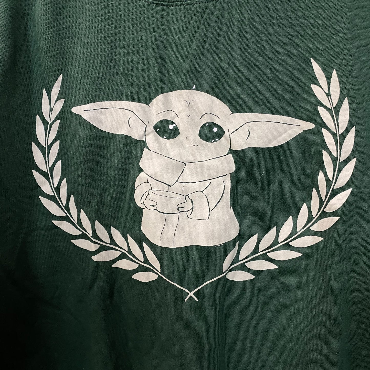 Grogu Mandalorian University Star Wars Collegiate Crewneck S