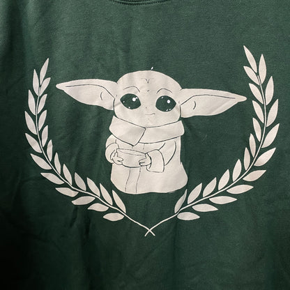 Grogu Mandalorian University Star Wars Collegiate Crewneck S