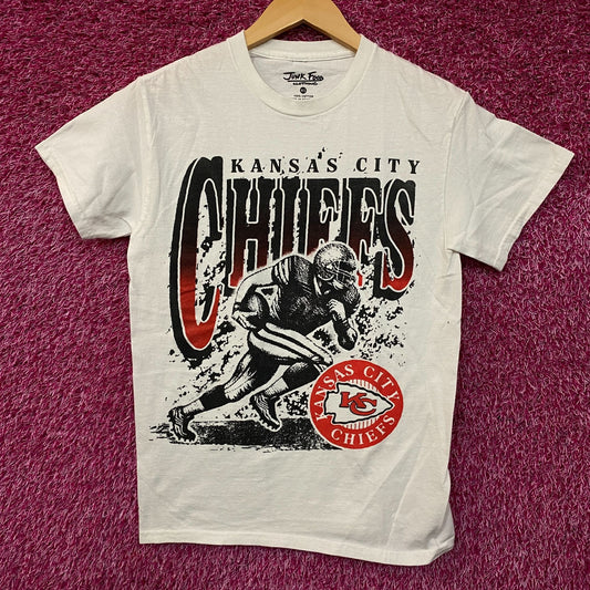 Junk Food Clothing NFL Kansas City Chiefs Rushing Flea Market T-Shirt XS