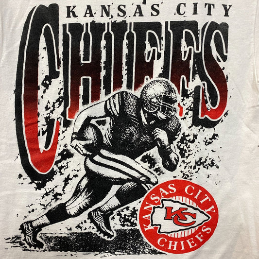Junk Food Clothing NFL Kansas City Chiefs Rushing Flea Market T-Shirt XS
