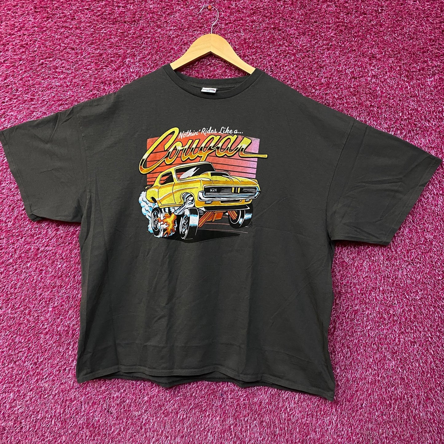 Junk Food Clothing Ford "Nothing Rides Like a Cougar" Flea Market Tee 2XL