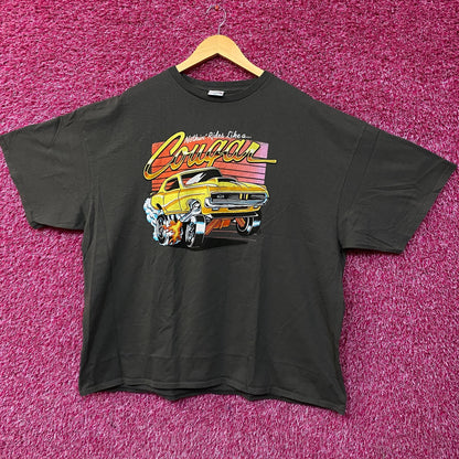 Junk Food Clothing Ford "Nothing Rides Like a Cougar" Flea Market Tee 2XL