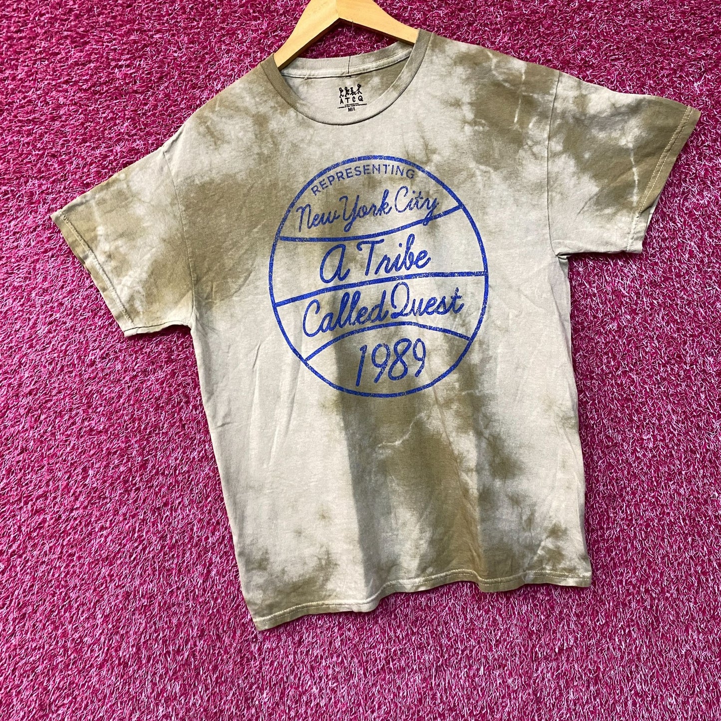 A Tribe Called Quest 1989 New York City Tie Dye T-Shirt Large