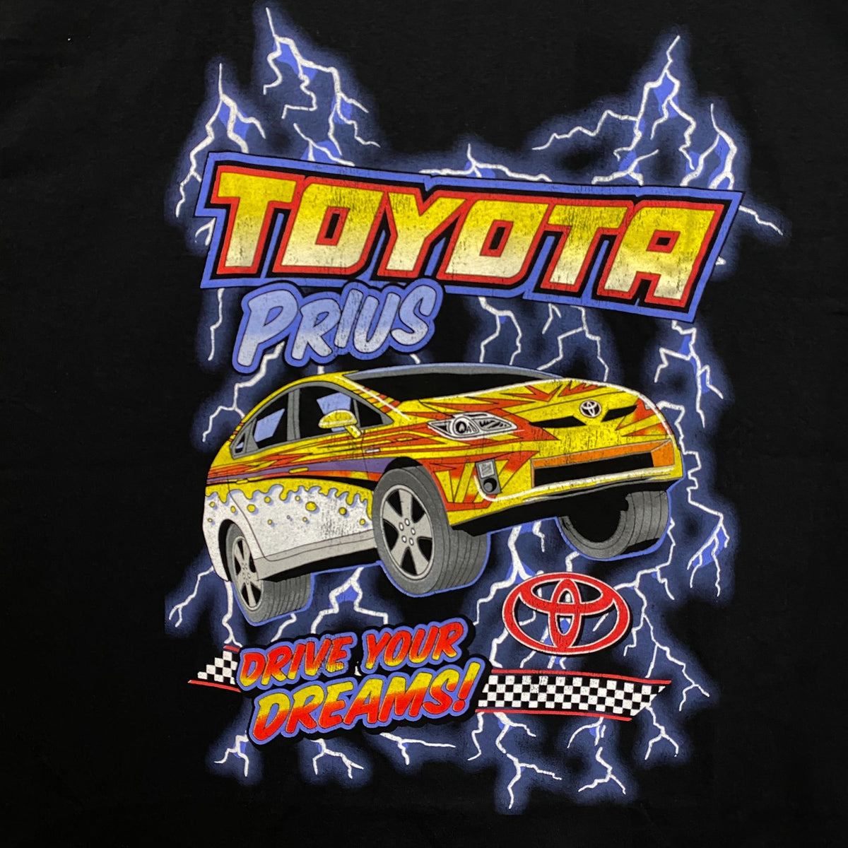 Toyota Prius Lightning Strikes Tshirt size XL