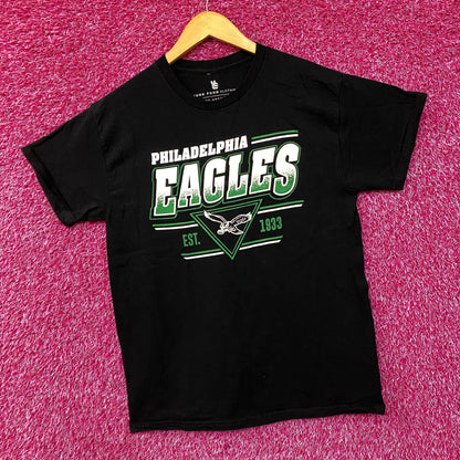NFL Junk Food Philadelphia Eagles Black Tshirt SIZE Small