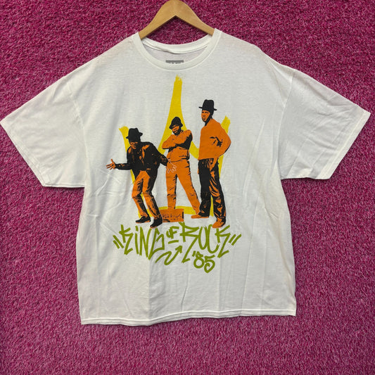 Run DMC King of Rock 85' Rap tee size 2xl