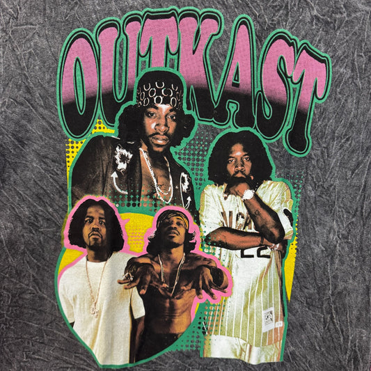 OutKast Andre 3000 & Big Boi Dirty South Hip Hop Duo Tee M