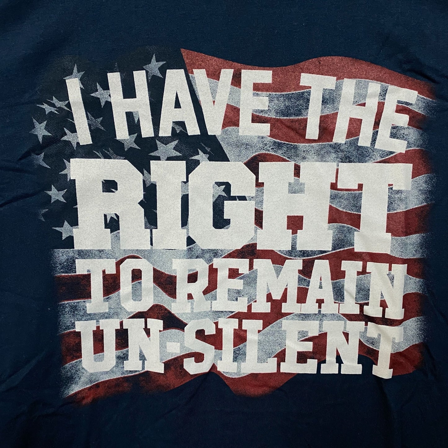 Bass Pro Shops Right To Remain Un-Silent Graphic T-Shirt 2XL