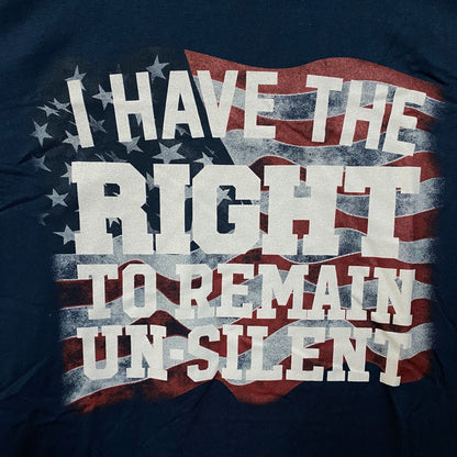 Bass Pro Shops Right To Remain Un-Silent Graphic T-Shirt 2XL