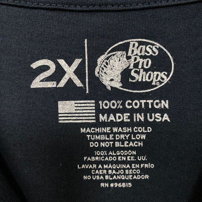 Bass Pro Shops Right To Remain Un-Silent Graphic T-Shirt 2XL