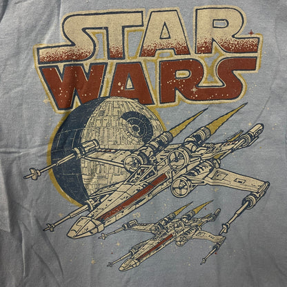 Junk Food Star Wars X-Wing Fighter Retro Graphic T-Shirt Small