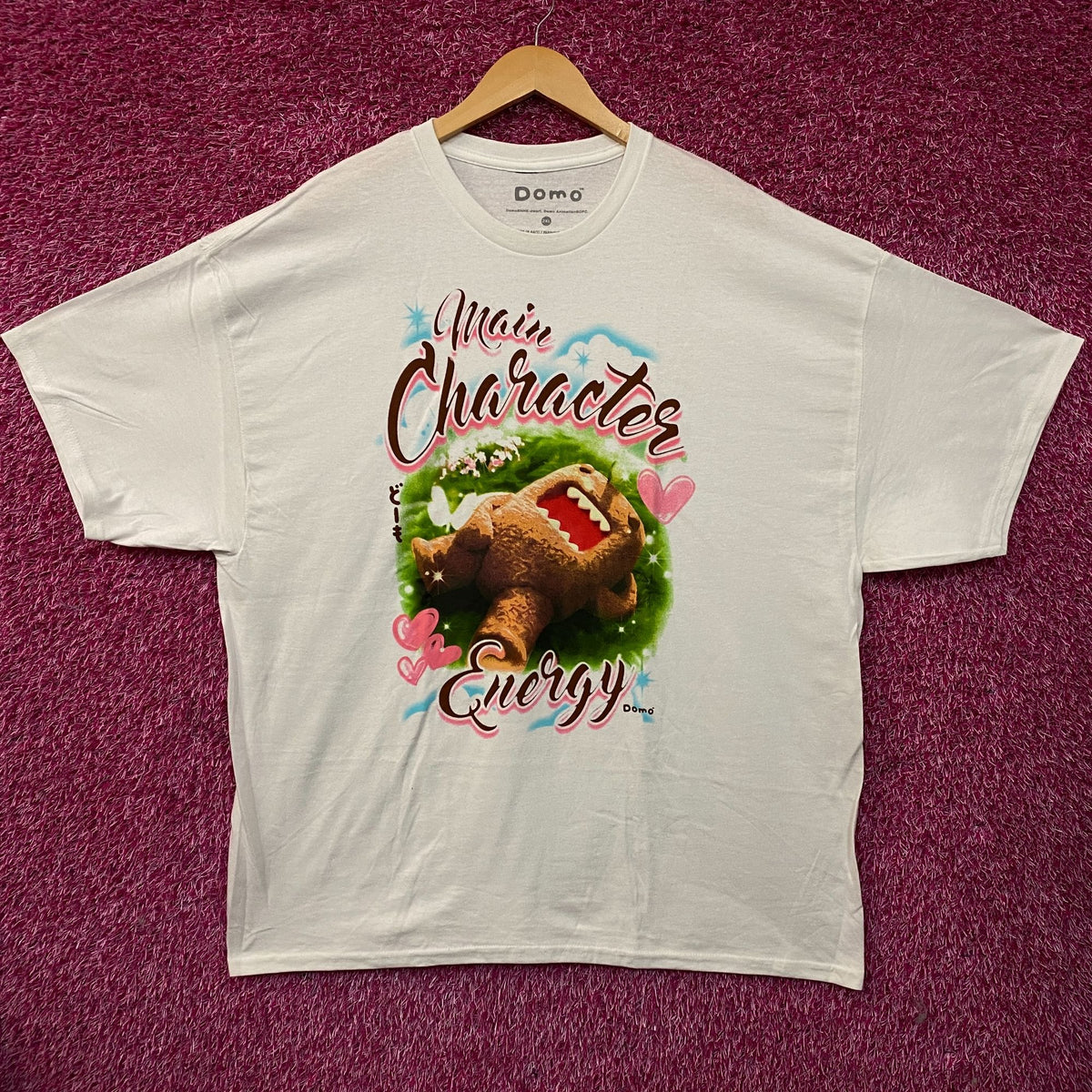 Domo "Main Character Energy" Graphic T-Shirt 2XL