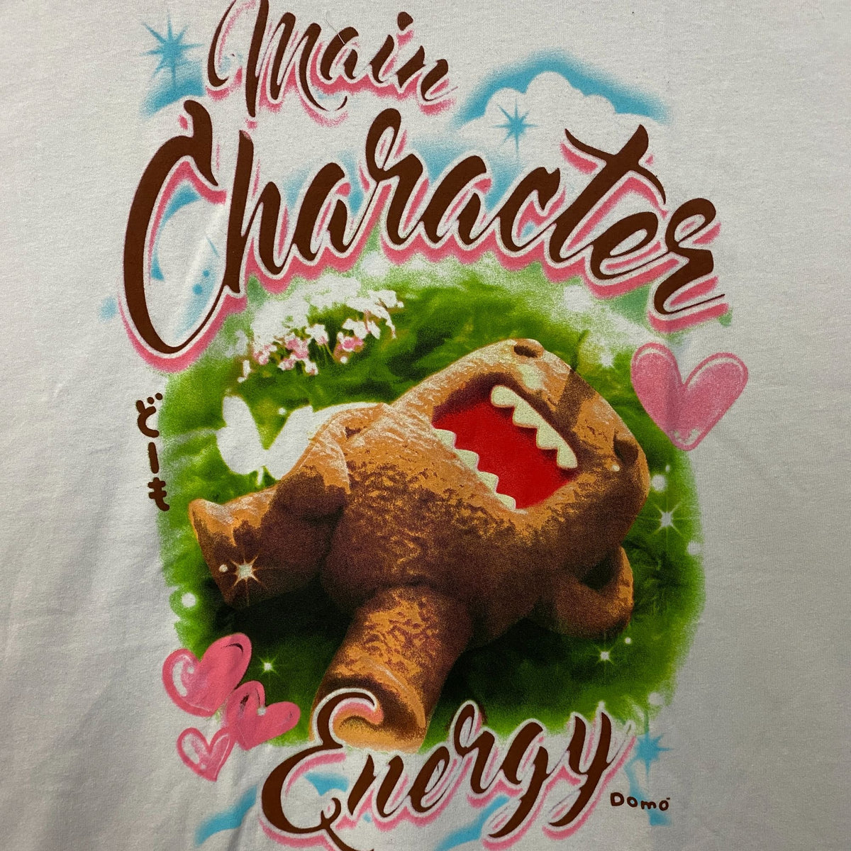 Domo "Main Character Energy" Graphic T-Shirt 2XL