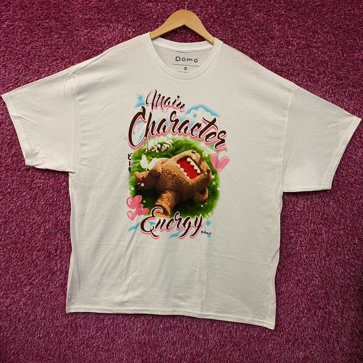 Domo "Main Character Energy" Graphic T-Shirt 2XL
