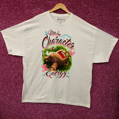 Domo "Main Character Energy" Graphic T-Shirt 2XL