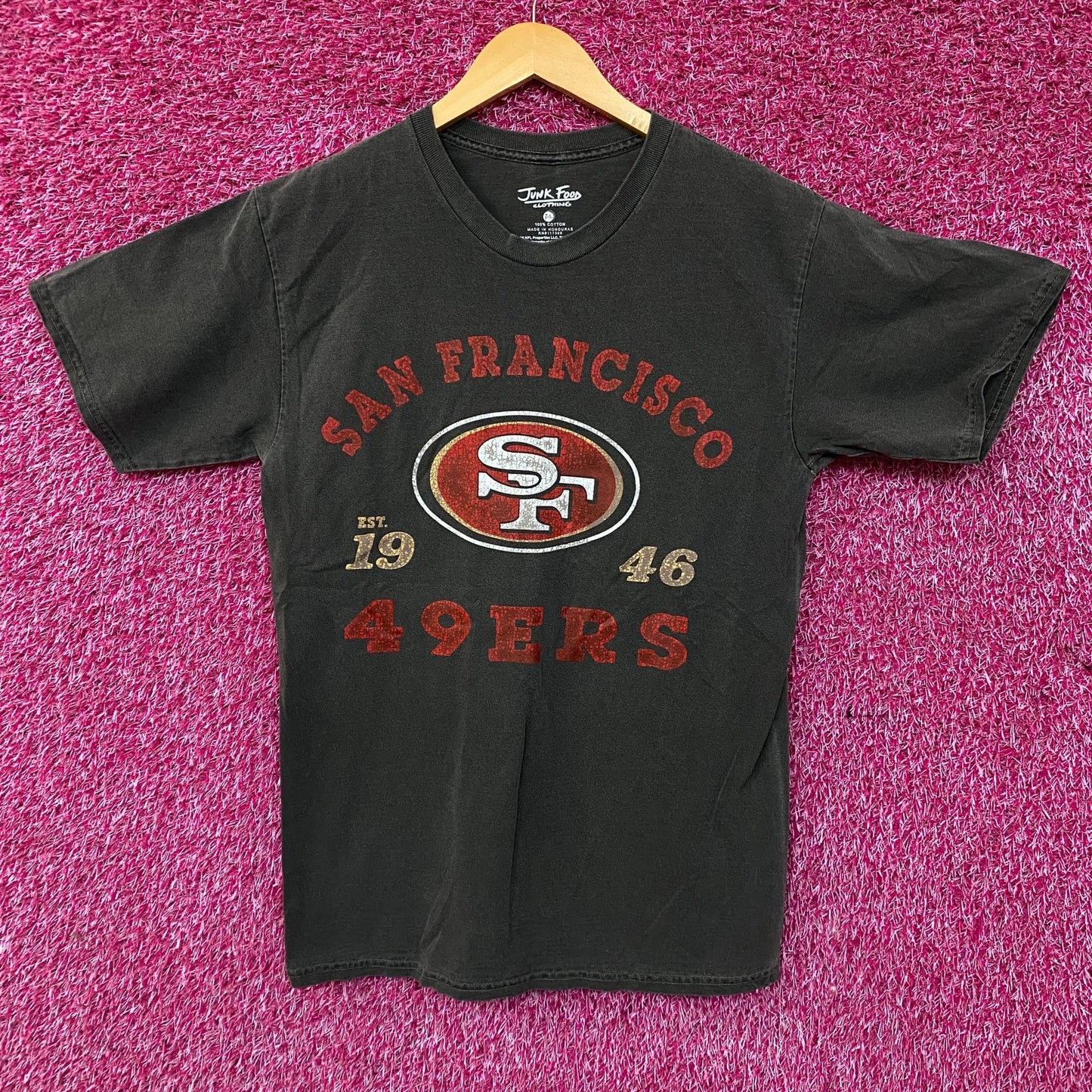 Junk Food Clothing San Francisco 49ers Graphic T-Shirt Medium