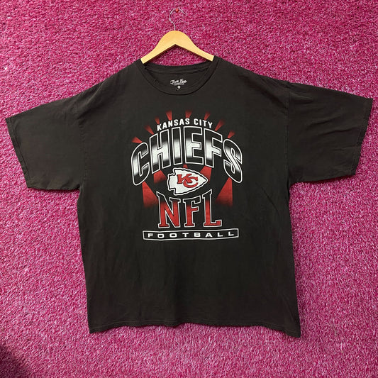 Junk Food Clothing Kansas City Chiefs Chrome Flea Market Tee 2XL