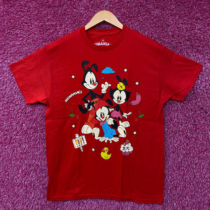 Animaniacs Warner Siblings Characters Graphic T-Shirt Medium