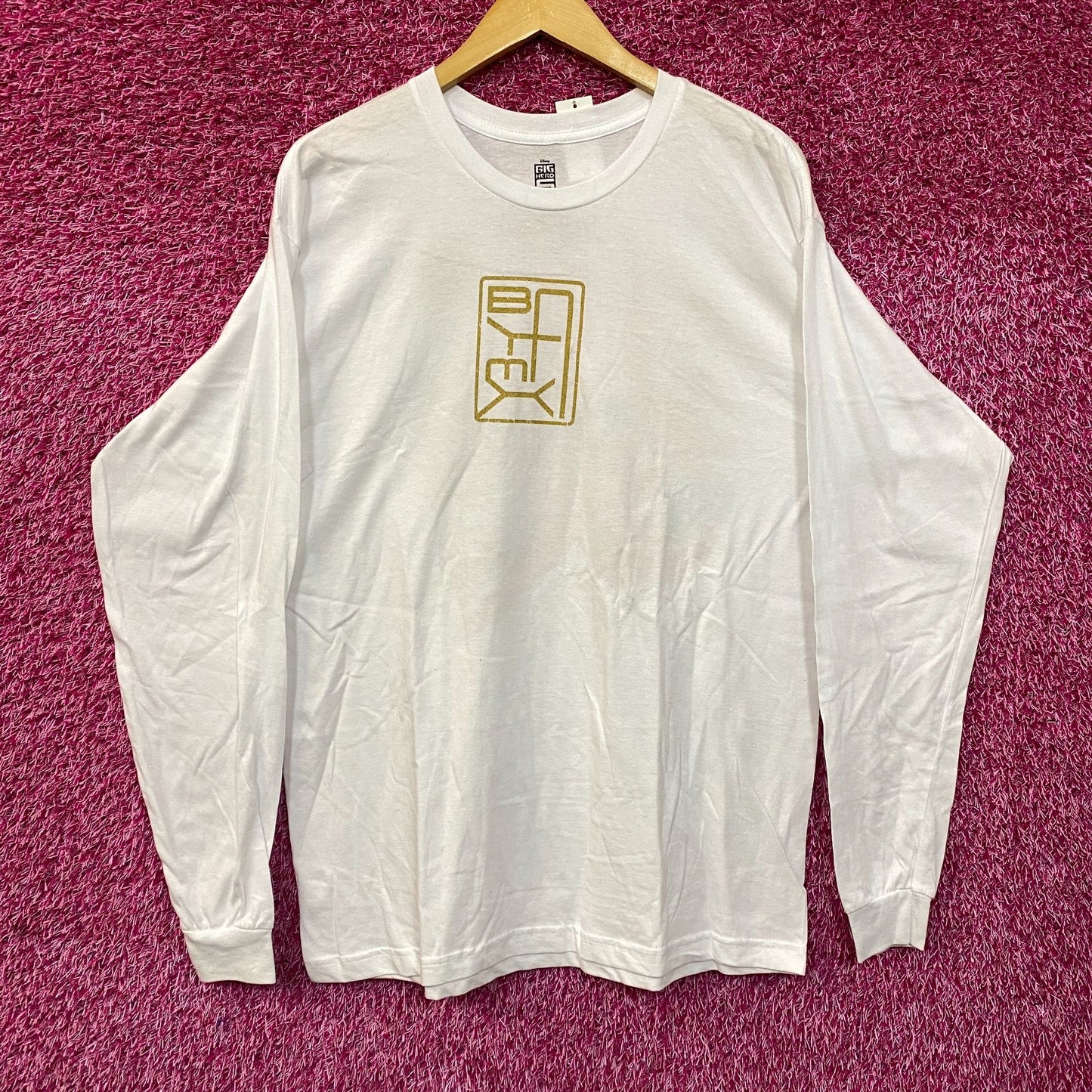 Disney Big Hero 6 Graphic Design Long Sleeve T-Shirt Large