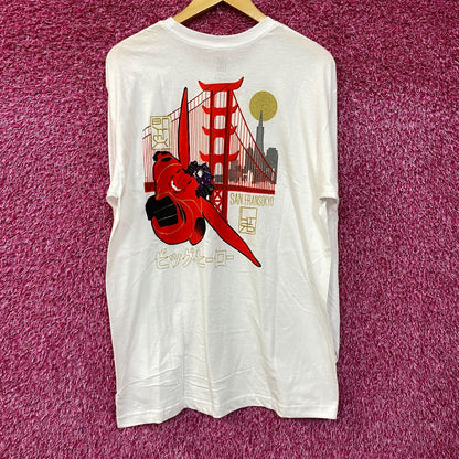 Disney Big Hero 6 Graphic Design Long Sleeve T-Shirt Large