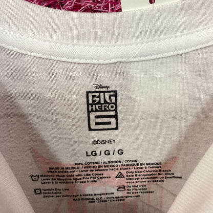 Disney Big Hero 6 Graphic Design Long Sleeve T-Shirt Large