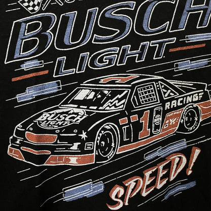 Busch Light Speed Racing Car Graphic Design T-Shirt XL