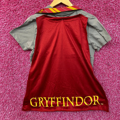 Harry Potter Juniors Gryffindor Caped Polo Shirt Large