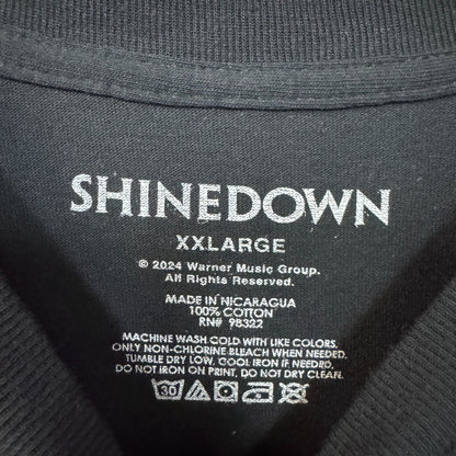 Shinedown Planet Zero Album Mummy Art Pop Rock Band Tee XXL