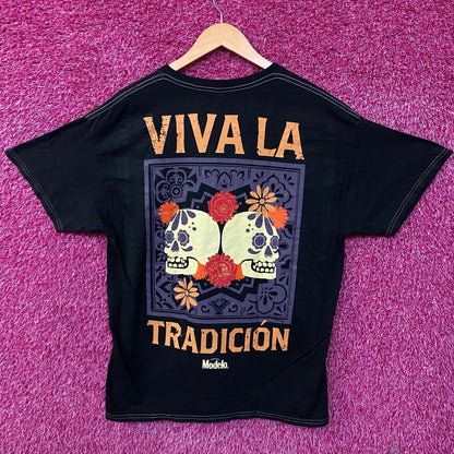 Modelo Viva La Traddicion Papel Picado Tshirt size Large