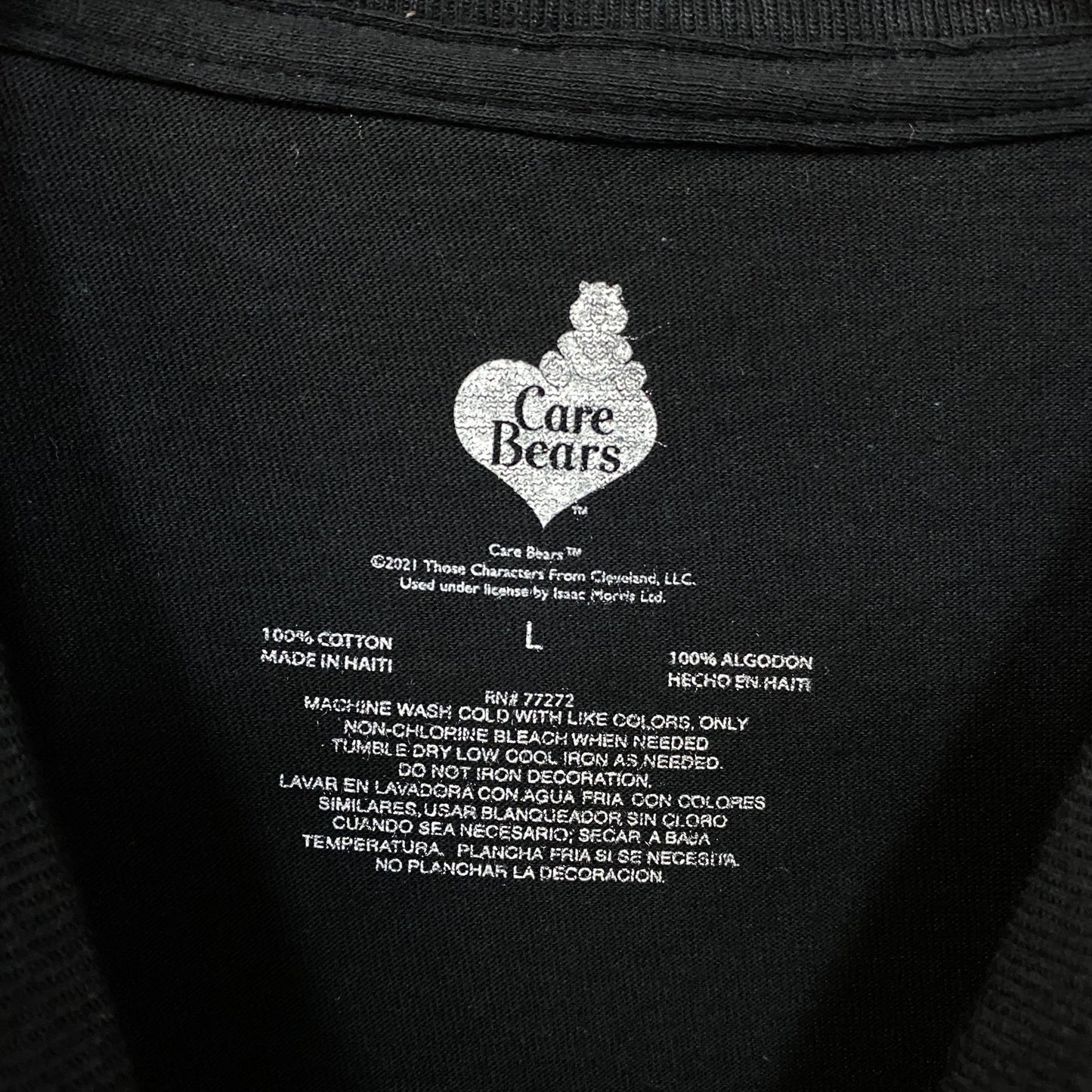 Care Bears Rainbow Rescue Cheer Bear Share Bear Movie t-shirt large