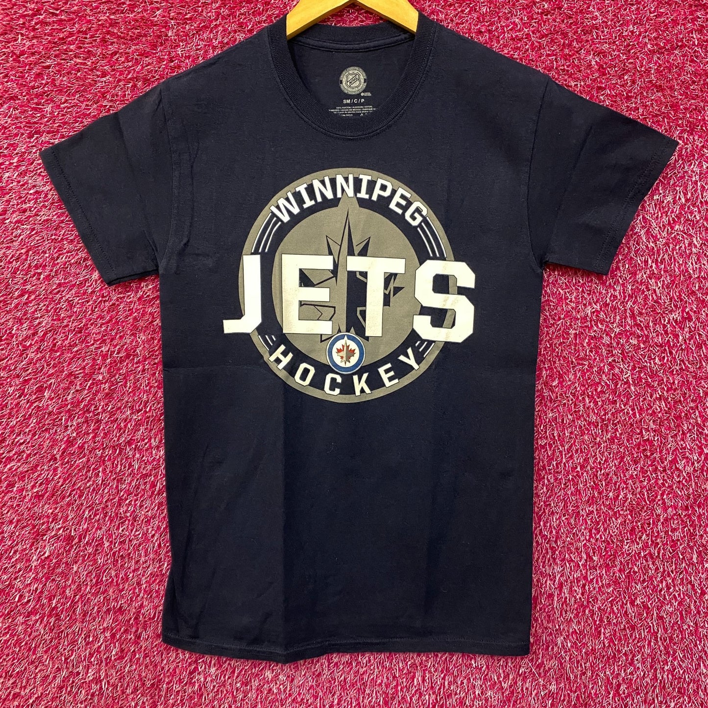 Winnipeg Jets NHL Hockey Graphic Design T-Shirt SM