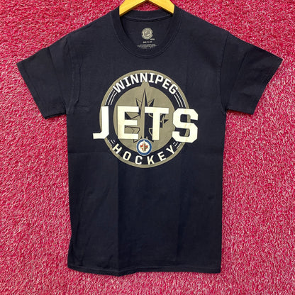 Winnipeg Jets NHL Hockey Graphic Design T-Shirt SM